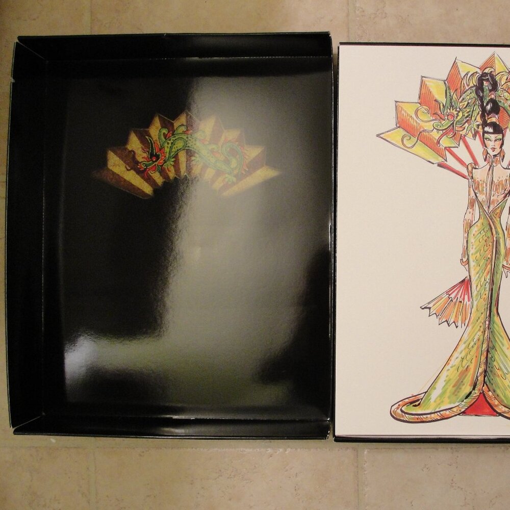 Collector NRFB Mattel Bob Mackie 1st Fantasy Goddess of Asia Barbie DOLL 20648 - Picture 6 of 13